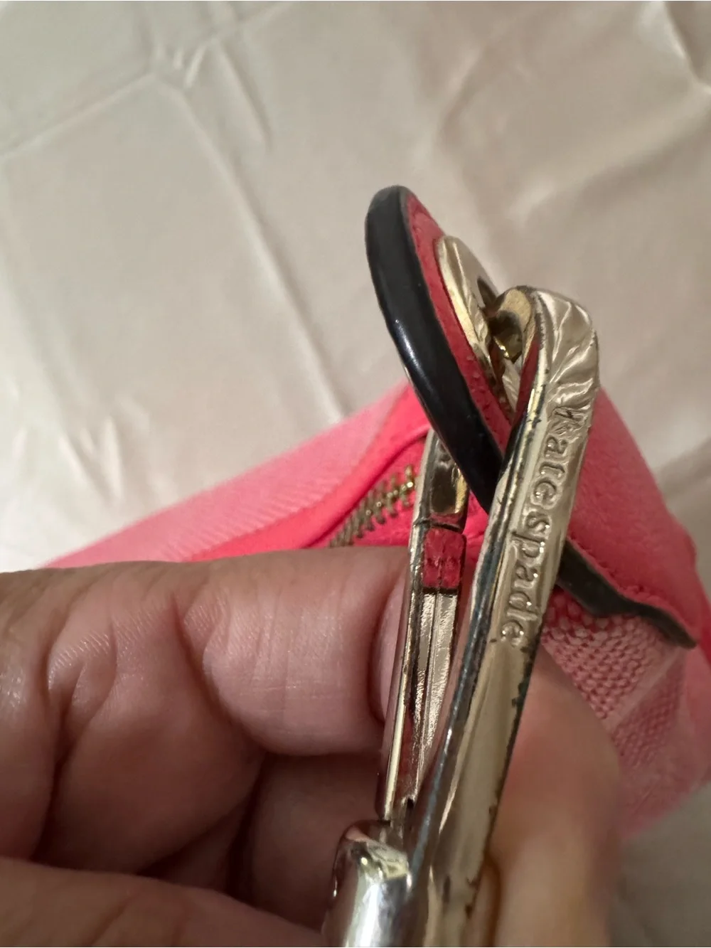 Kate Spade  Rosie in pink canvas crossbody bag